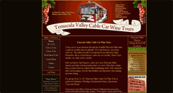 Desktop Screenshot of jollytrolleywinetour.com